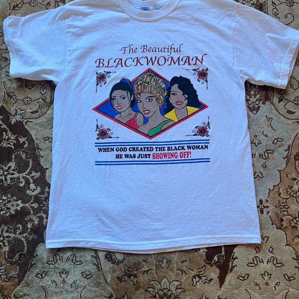 Vintage The Beautiful Black Woman tee.